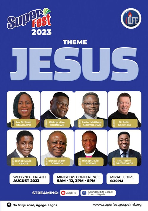 superfest 2023 theme Jesus